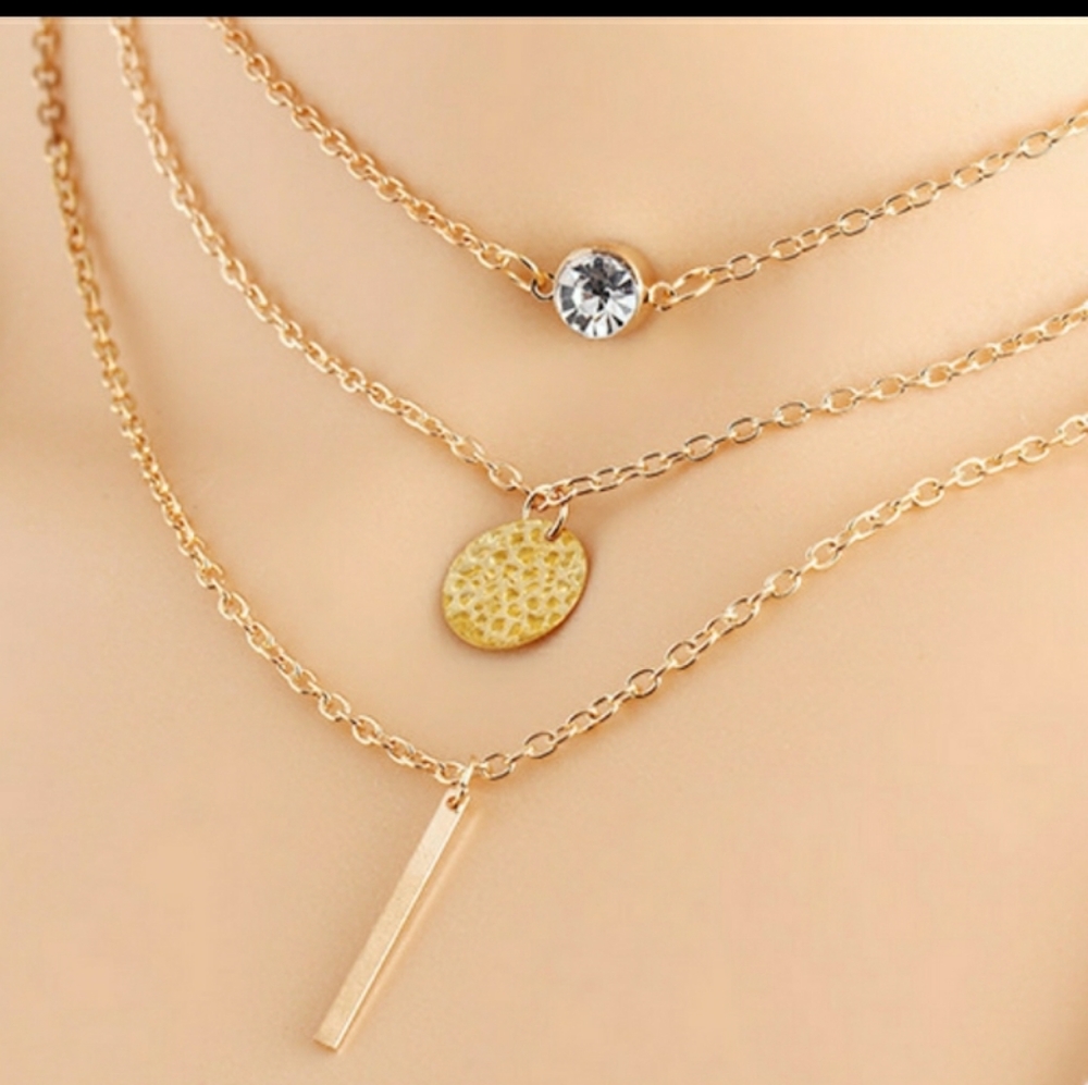 BOHO MULTILAYER NECKLACE - Picture 3 of 3